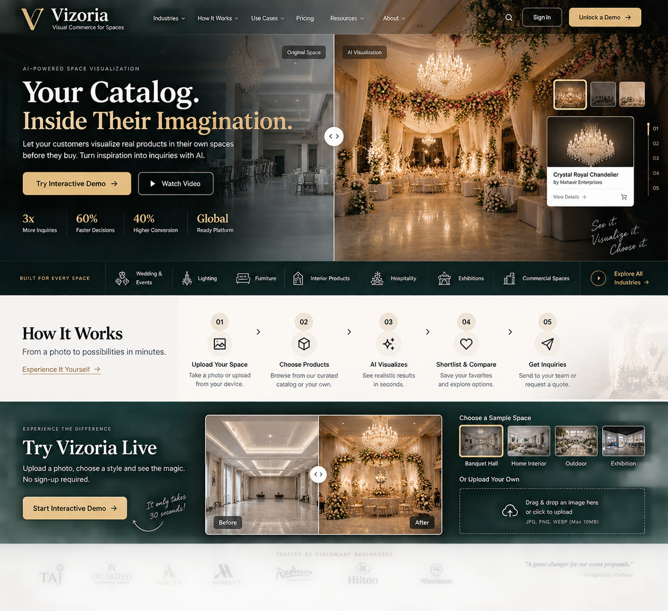 Customer space concept